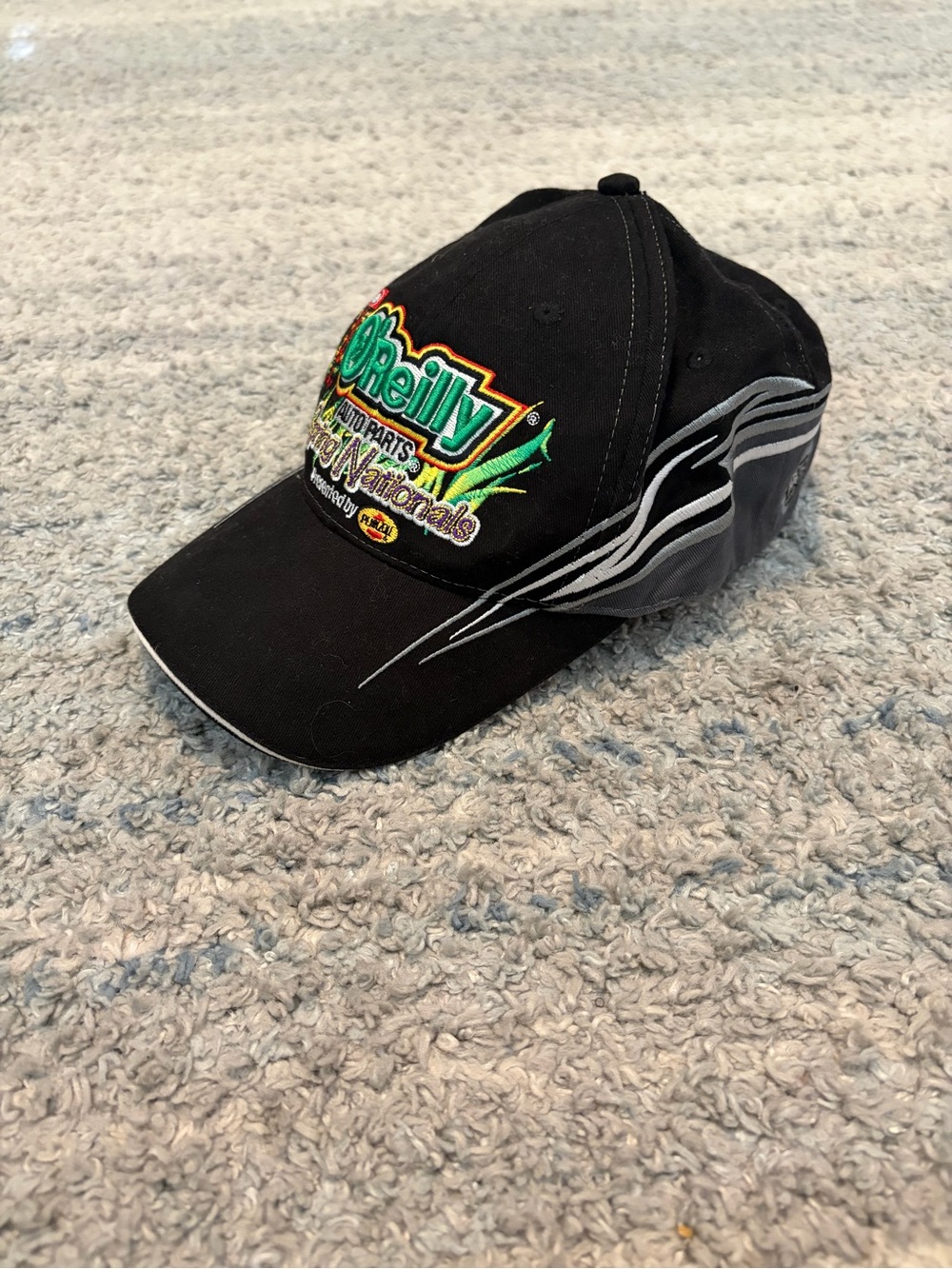 Vintage 2010 NHRA O'Reilly Spring Nationals Hat Cap 23rd Houston TX Drag Racing